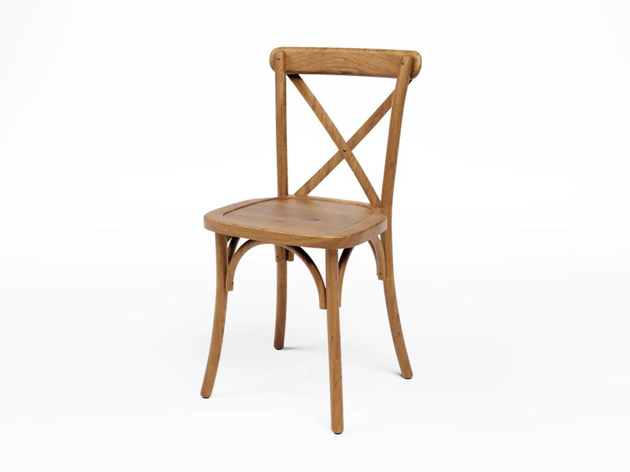 Crossback stoel hout